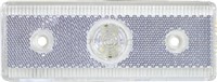 MARKER LIGHT RECTANGULAR WHITE LED