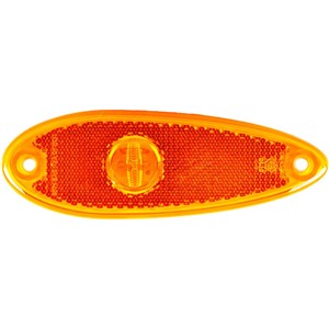 MARKER LIGHT FOR BUSSCAR DD SIDE OVAL AMBER LED