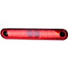 MARKER LIGHT FOR BUSSCAR LED RED RECTANGULAR THIN TYPE