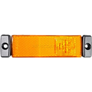 MARKER LIGHT RECTANGULAR AMBER LED 130x32mm