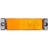 MARKER LIGHT RECTANGULAR AMBER LED 130x32mm