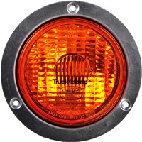 TAILLIGHT TRUCK SEMI SEALED METAL AMBER