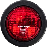 TAILLIGHT TRUCK SEMI SEALED RUBBER RED
