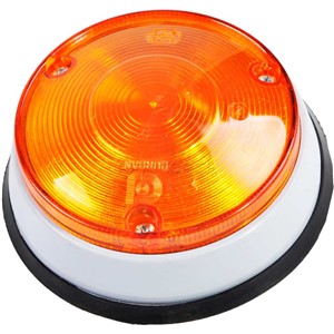 TAILLIGHT DOME AMBER COMPLETE