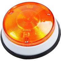 TAILLIGHT DOME AMBER COMPLETE