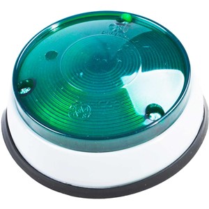 TAILLIGHT DOME GREEN COMPLETE
