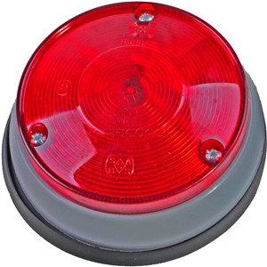 TAILLIGHT DOME RED COMPLETE