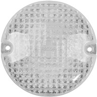TAILLIGHT ROUND RINDER WHITE 2 POINT