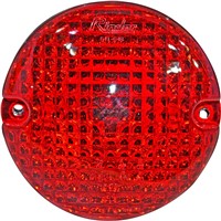 TAILLIGHT ROUND RINDER RED 2 POINT 5W