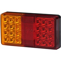 TRAILER LIGHT RECTANGULAR LED COMBINATION 150mm