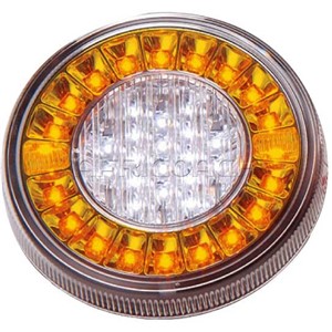 TAILLIGHT LED COMBINATION 122mm INDICATOR &amp; REVERSE