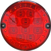 TAILLIGHT IRIZAR NEW CENTURY RED ROUND LED