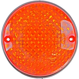 TAILLIGHT FOR MARCOPOLO ROUND 95mm AMBER