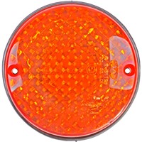 TAILLIGHT FOR MARCOPOLO ROUND 95mm AMBER