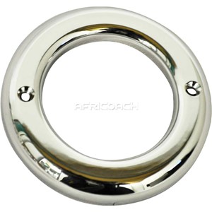 CHROME FLANGE FOR 51mm LED MARKER LIGHT