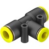 AIR CONNECTOR T-SHAPE 4mm