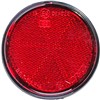 REFLECTOR ROUND FOR MARCOPOLO SCREW-IN RED