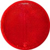 REFLECTOR ROUND 83mm 2 SCREWS RED