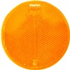 REFLECTOR ROUND 83mm 2 SCREWS AMBER