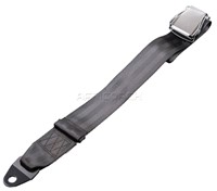 SEAT LAP BELT CHROME FEMALE