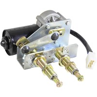 WIPER MOTOR 24V DOUBLE SHAFT 80 DEGREES RH