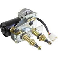 WIPER MOTOR 24V DOUBLE SHAFT 60 DEGREES LH