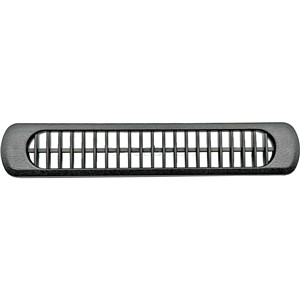 VENT BLACK DEMISTER P194 209x38mm RECTANGULAR ROUNDED