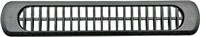 VENT BLACK DEMISTER P194 209x38mm RECTANGULAR ROUNDED