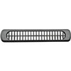 VENT BLACK DEMISTER P194 209x38mm RECTANGULAR ROUNDED