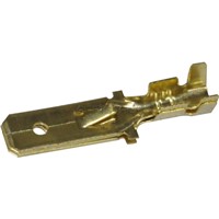 TERMINAL SPADE BRASS MALE LONG