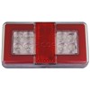 TRAILER LIGHT RECTANGULAR LED COMBINATION 150mm GLOTRAC