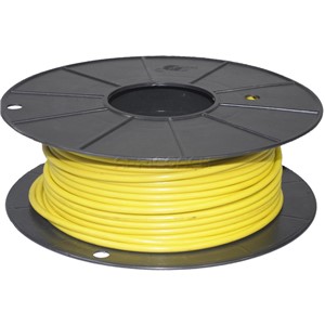 ELECTRICAL WIRE SINGLE 6.3mm YELLOW