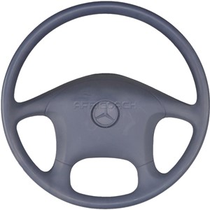 STEERING WHEEL FOR MERCEDES BENZ GREY 450mm