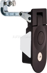 COMPRESSION LATCH ROUND LOCKING LONG KEYED ALIKE ZINC BLACK 013-V1-01