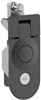COMPRESSION LATCH ROUND LOCKING SHORT KEYED ALIKE ZINC BLACK 013-V2-01
