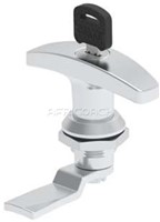 T HANDLE LOCK CHROME KEYED ALIKE 52mm 246-1-01-07