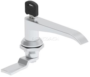 LOCK L HANDLE KEYED ALIKE CHROME 247-1-01-07