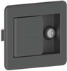 LOCK PUSH TO CLOSE LATCH POLYAMIDE KEYED ALIKE 260-01