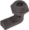 CAM LOCK QUARTER TURN BLACK POLYAMIDE 270-6 WITH KEY 3mm DOUB 203-3-K1