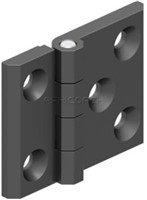 HINGE LEAF 50x63mm ZINC BLACK 319-1-2