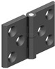 HINGE LEAF 50x76mm ZINC BLACK 320-1-2