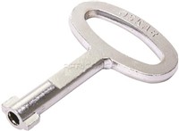 KEY MEDIUM 5mm  DOUBLE CHROME 203-1-K2-1