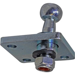 DOOR BOTTOM SUPPORT BRACKET SQUARE SILVER