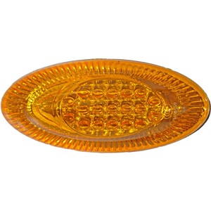 MARKER LIGHT FOR YUTONG ZK6938 SIDE AMBER LED OVAL