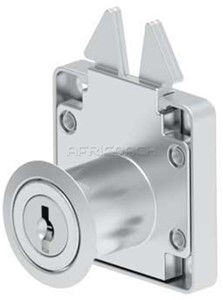 DRAWER LOCK ZINC 138