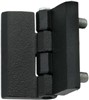 HINGE LEAF 40x40mm WITH STUDS ZINC BLACK 317-V2-1-2