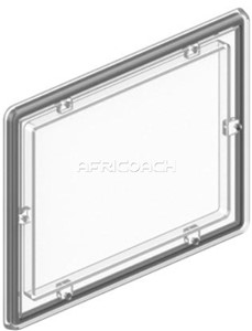 COUNTER SCREEN SNAP TYPE POLYCARBONATE O-RING 3mm 718-V2