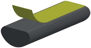 FOAM GASKET POLYURETHANE 5x20mm 475