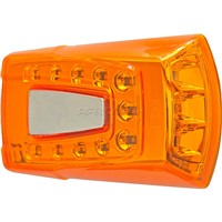 INDICATOR LIGHT LED TEARDROP AMBER