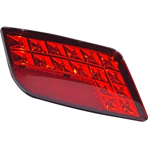 REAR BUMPER LED FOG LIGHT RED FOR MARCOPOLO G7 LH